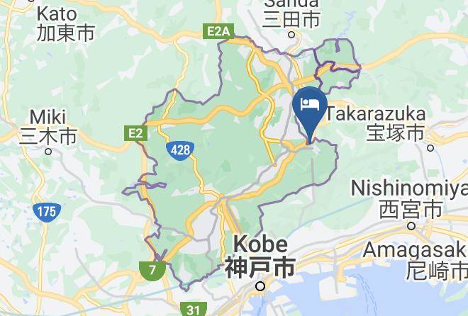 Kobe City Kita Ward - Motoyu Ryuusenkaku Maps