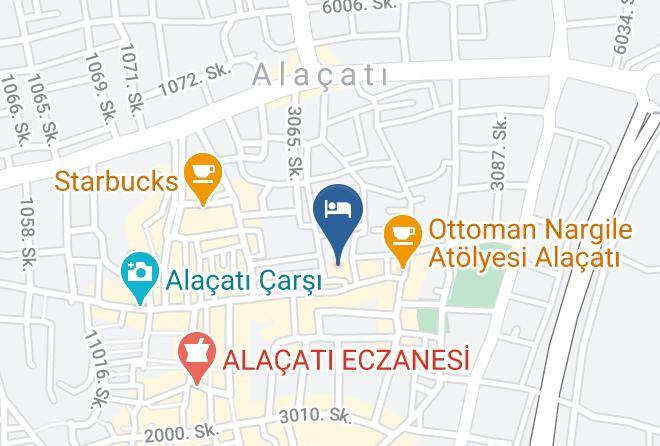 Cesme - Motto Wind Boutique Hotel Alacati Maps