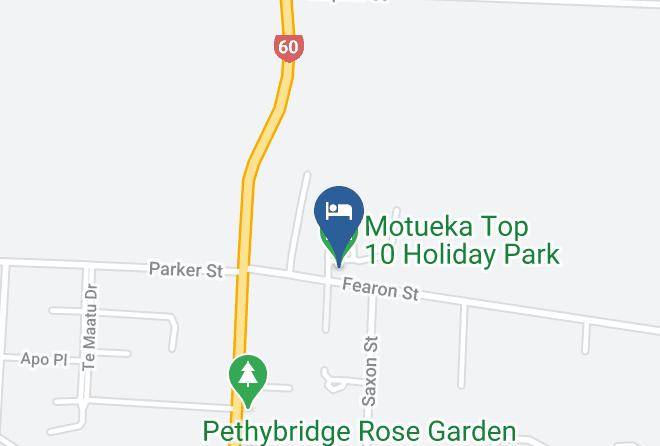 Motueka - Motueka Top 10 Holiday Park Maps