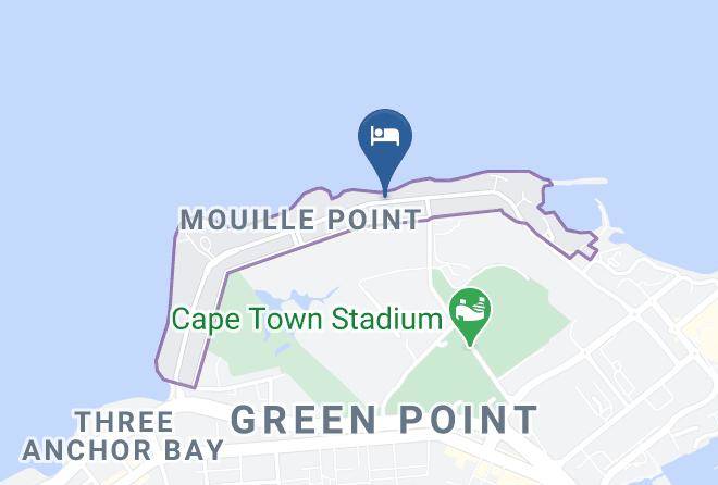 City Of Cape Town - Mouille Point Sea Views Maps