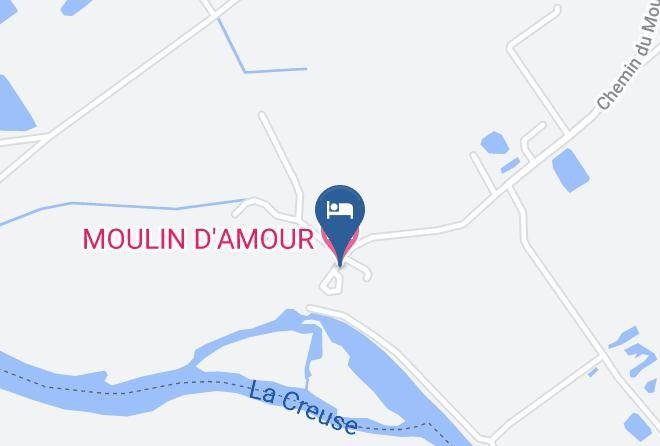 Indre Et Loire - Moulin D'amour Maps
