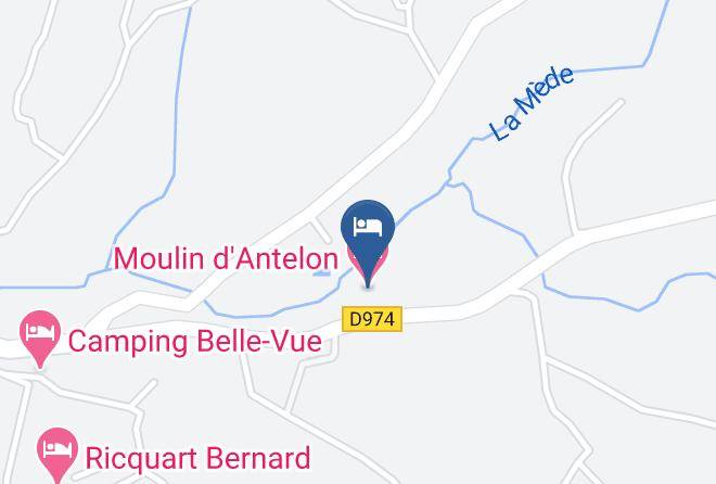 Vaucluse - Moulin D'antelon Maps