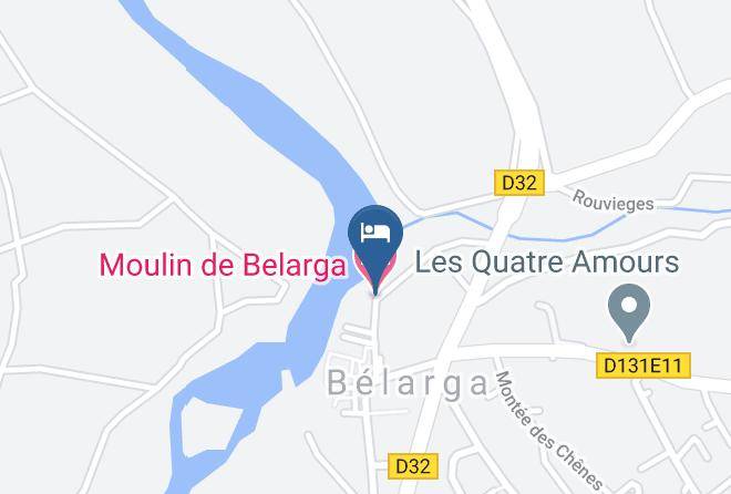 Moulin De Belarga Map