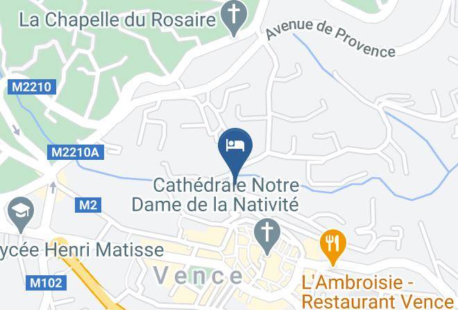 Maritime Alps - Moulin De Boursac Maps