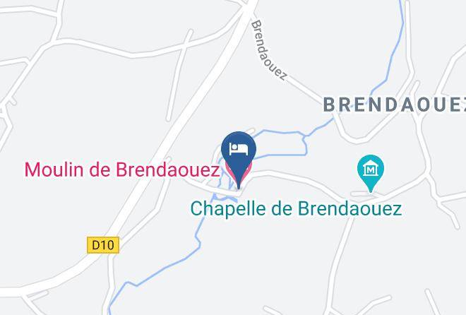 Finistere - Moulin De Brendaouez Maps