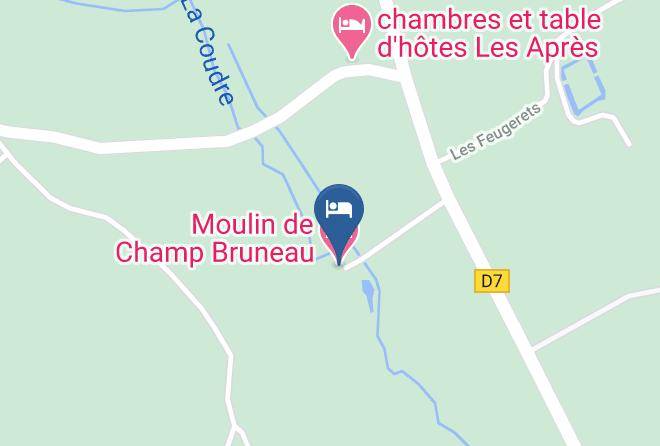Orne - Moulin De Champ Bruneau Maps
