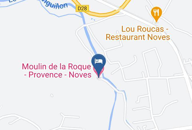 Bouches Du Rhone - Moulin De La Roque Maps