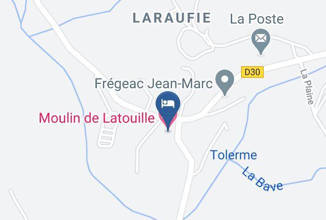 Moulin De Latouille Map