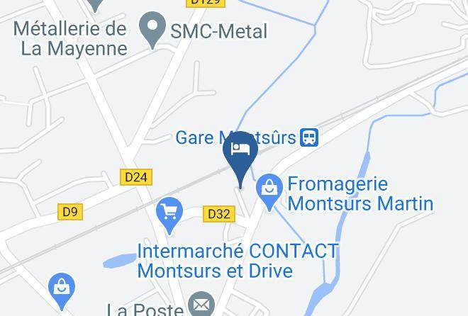 Mayenne - Moulin De Meral Maps