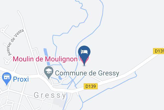 Seine Et Marne - Moulin De Moulignon Maps