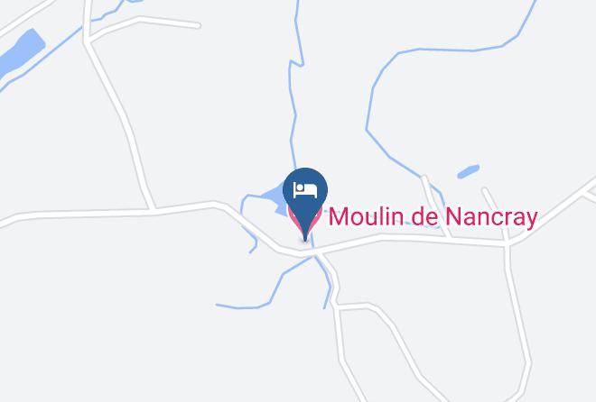Cher - Moulin De Nancray Maps