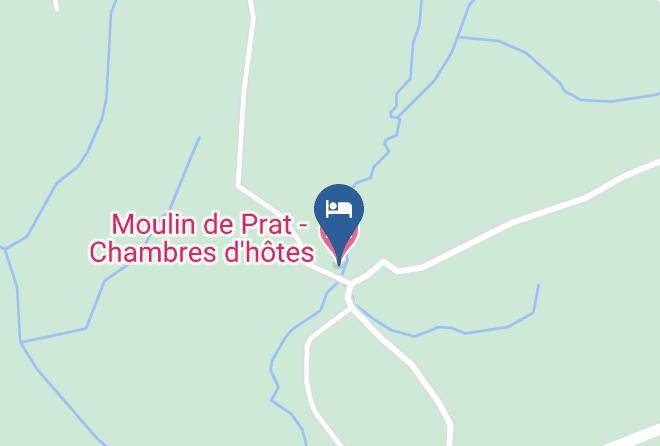 Correze - Moulin De Prat Chambres D'hotes Maps