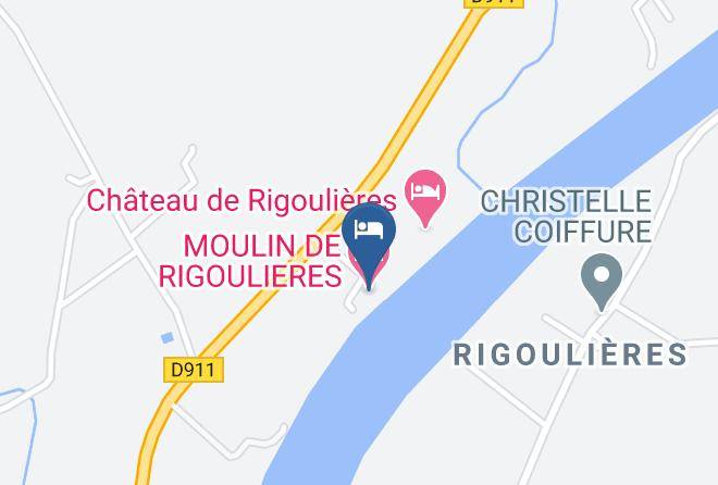 Lot Et Garonne - Moulin De Rigoulieres Maps