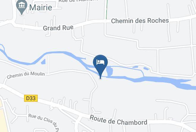 Loir Et Cher - Moulin De Vineuil Maps