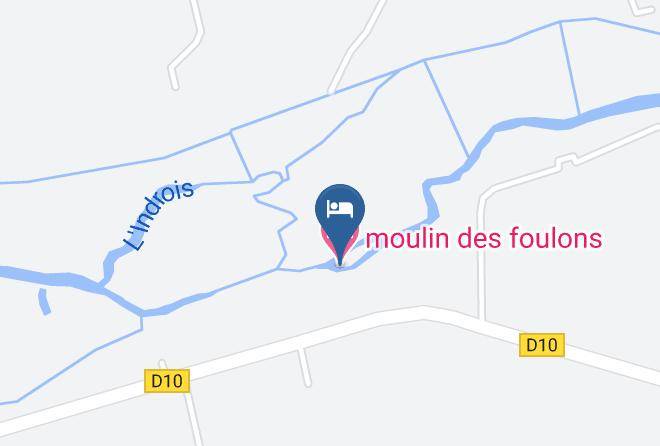 Indre Et Loire - Moulin Des Foulons Maps