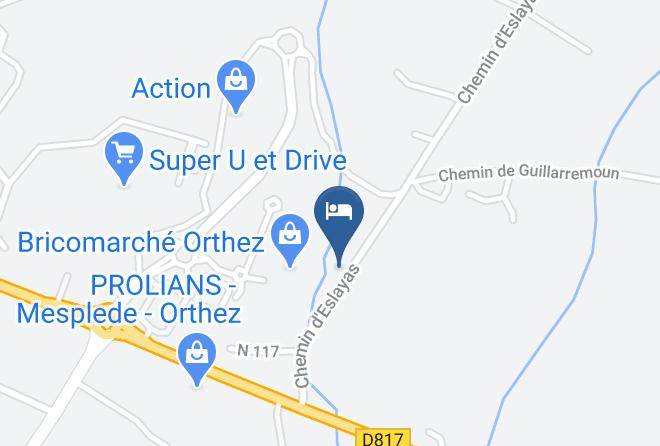 Pyrenees Atlantiques - Moulin Des Sens Maison D'hote Bien Etre Maps