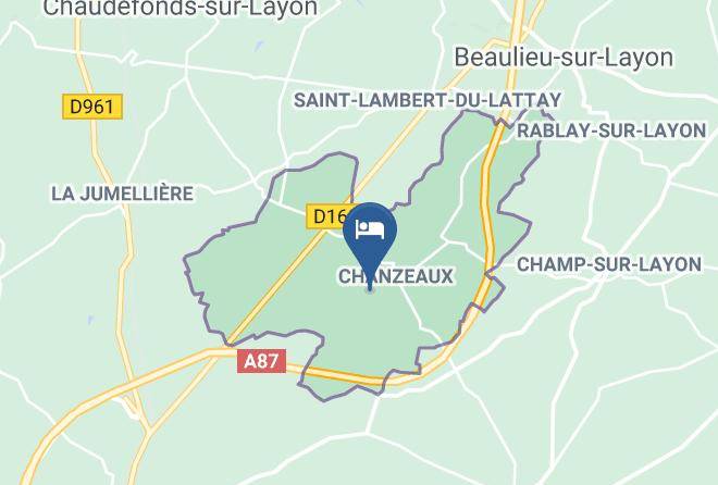 Maine Et Loire - Moulin Du Chapitre Maps