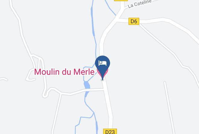 Nievre - Moulin Du Merle Maps