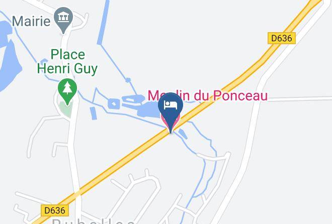 Seine Et Marne - Moulin Du Ponceau Maps