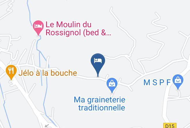 Bouches Du Rhone - Moulin Du Rossignol Maps