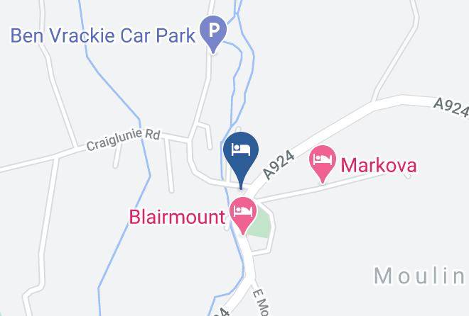 Perth And Kinross - Moulin Hotel Maps