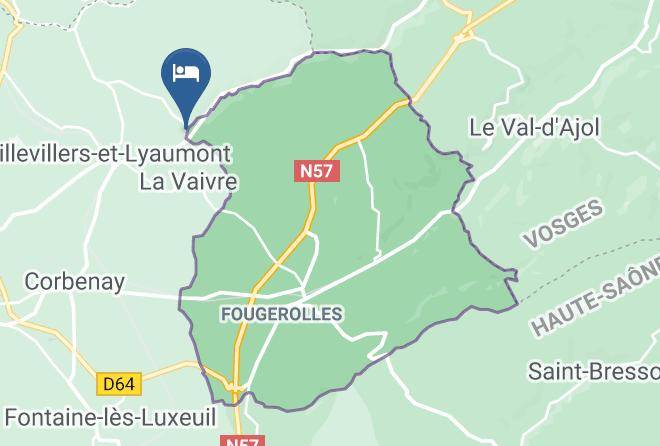 Haute Saone - Moulin Le Thieloup Maps
