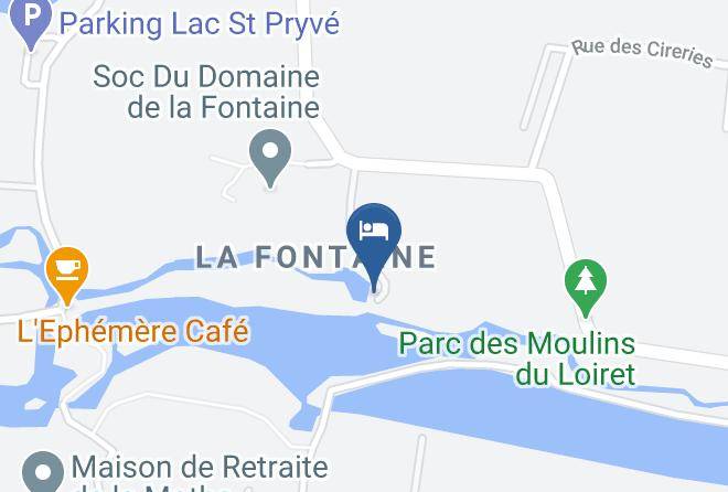 Loiret - Moulin Saint Julien Maison Dhotes Maps