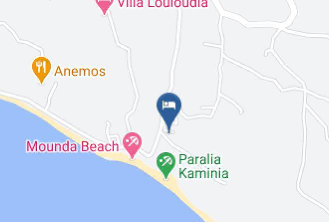 Kefallinia - Mounda Beach Hotel Maps