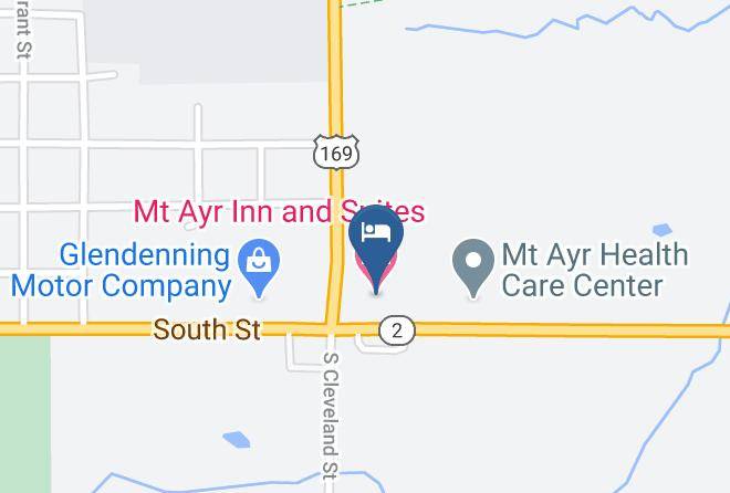 Ringgold - Mount Ayr Inn And Suites Maps