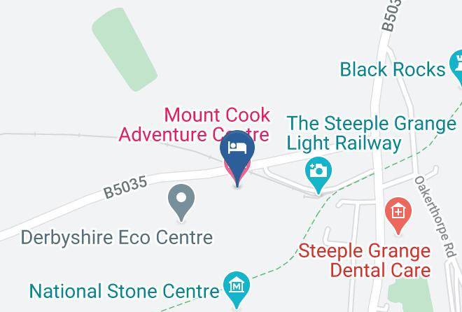 Derbyshire - Mount Cook Adventure Centre Maps