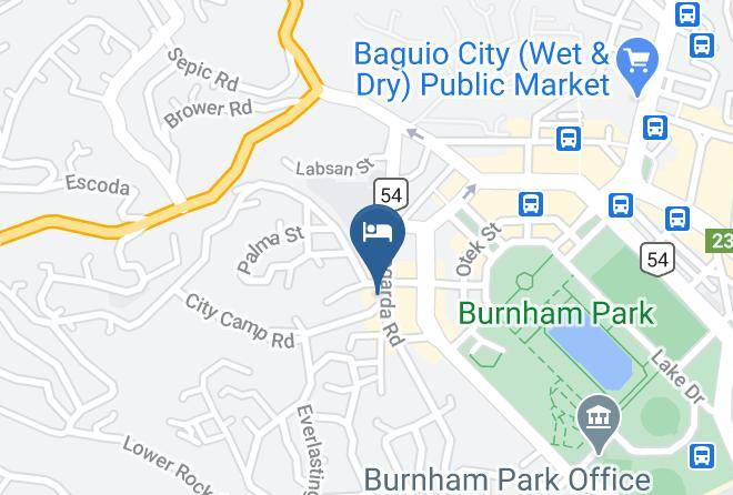 Benguet - Mount Crest Hotel Maps