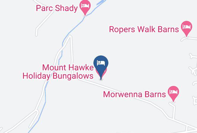 Cornwall - Mount Hawke Holiday Bungalows Maps