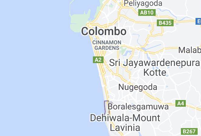 Colombo - Mount Lanka Hotel Suites & Herbal Sauna Spa Maps