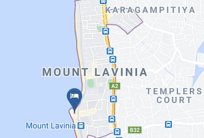 Colombo - Mount Lavinia Hotel Maps