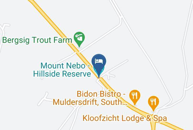 West Rand - Mount Nebo Hillside Reserve Maps
