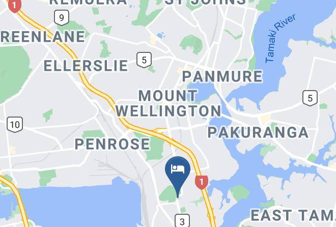 Auckland Mount Wellington - Mount Richmond Hotel & Conference Centre Maps