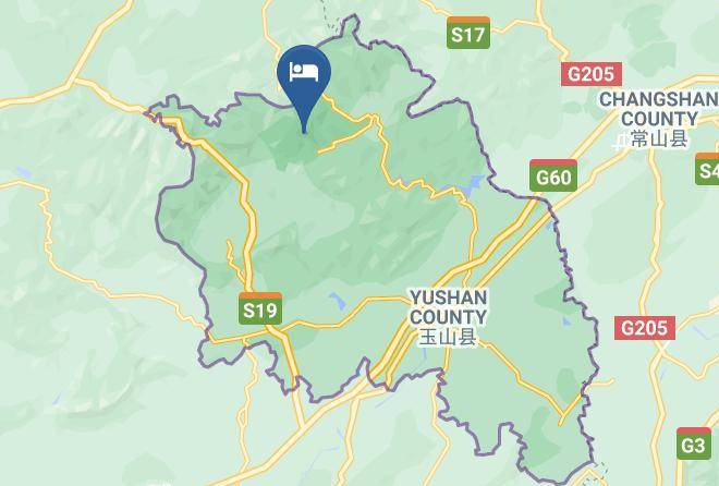 Mount Sanqingshan Resort Map
