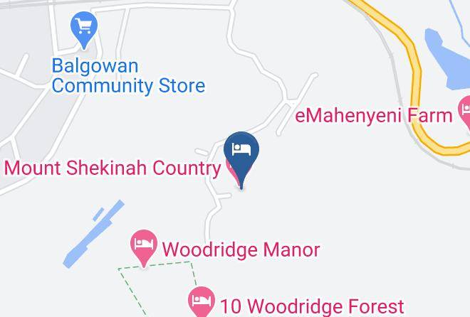 Umgungundlovu - Mount Shekinah Country Hotel Maps