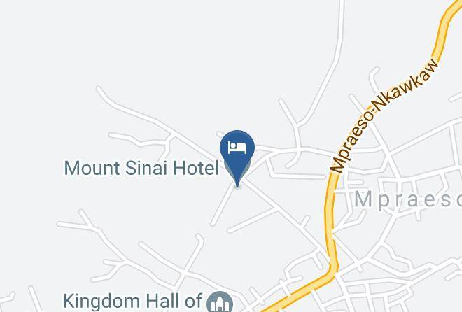Kwahu South - Mount Sinai Hotel Maps