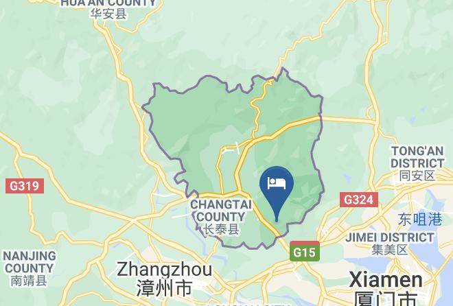 Zhangzhou - Mount Tianzhu Cloudtop Resort Maps