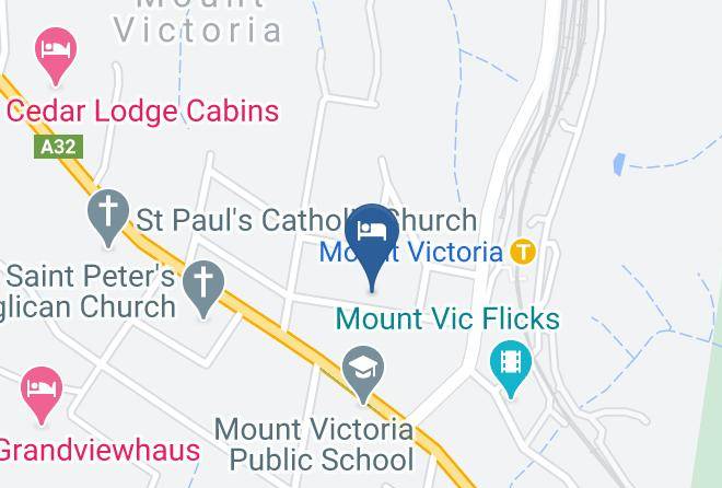 Blue Mountains - Mount Victoria Manor Maps