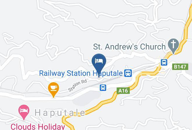 Badulla - Mount View Hotel Haputale Maps