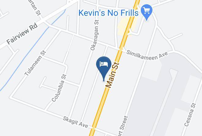 Okanagan Similkameen - Mount View Motel Maps