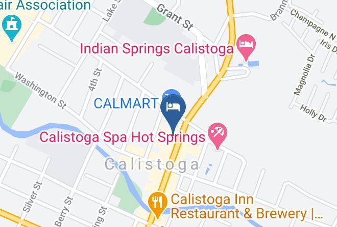 Napa - Mount View Spa Maps