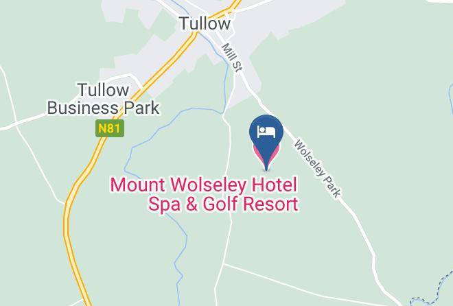 Tullow - Mount Wolseley Hotel Spa & Golf Resort Maps
