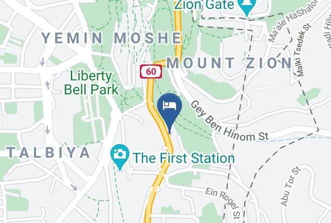 Jerusalem - Mount Zion Boutique Hotel & Suites Maps