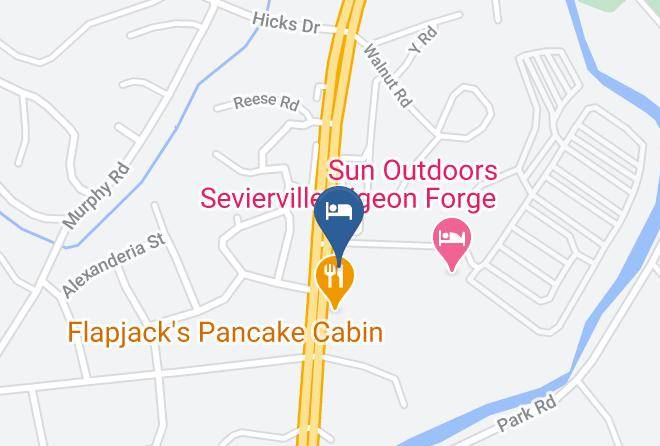 Sevier - Mountain Aire Inn Maps