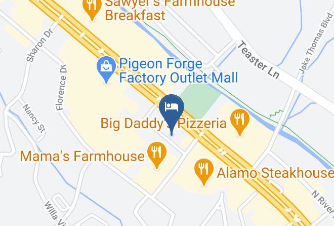 Sevier - Mountain Breeze Motel Maps