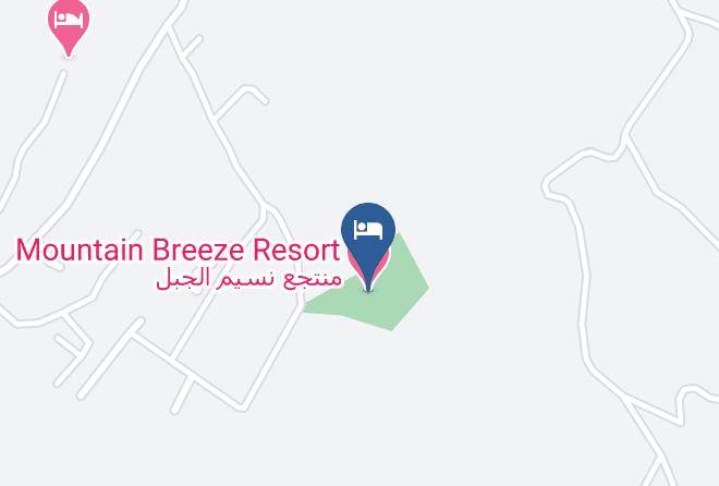 Al Salt Qasabah - Mountain Breeze Resort Maps