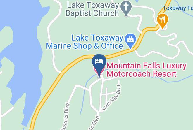 Transylvania - Mountain Falls Luxury Motorcoach Resort Maps